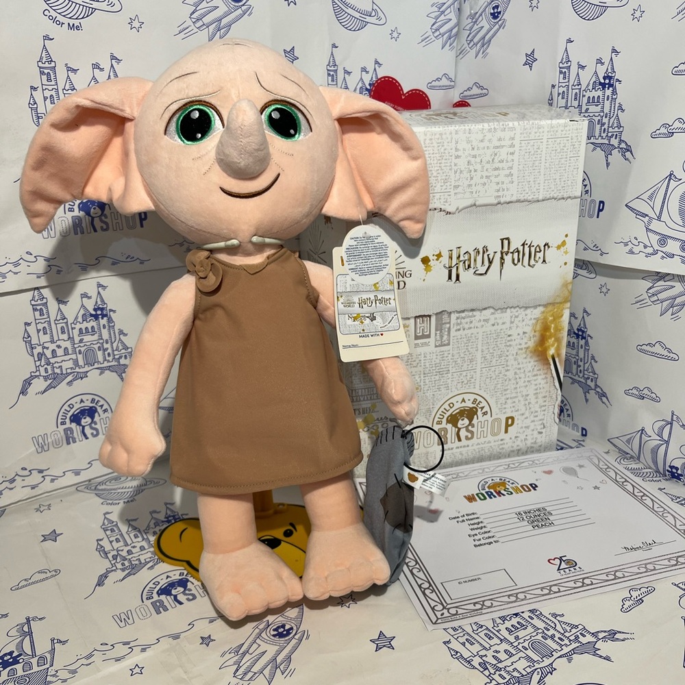 Build a Bear Harry Potter Dobby w/Sound
